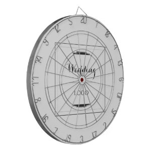 Elegant Persoonlijk Huwelijk Aangepast Modern Cad Dartbord
