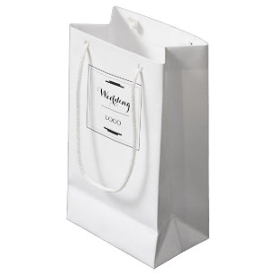 Elegant Persoonlijk Huwelijk  Maat Geschenk Modern Klein Cadeauzakje