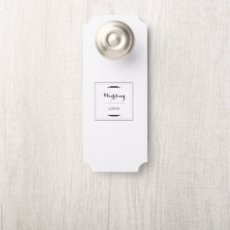 Elegant Persoonlijk Huwelijk  Maatgeschenk Modern  Deurhanger