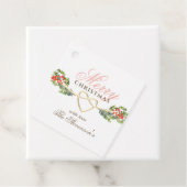 Elegant persoonlijk kerstcadeau-Label Bedankjes Labels (In situ)