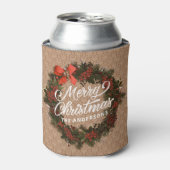 Elegant persoonlijk kerstgeschut | KOELBOX Blikjeskoeler (Blikje Voorkant)