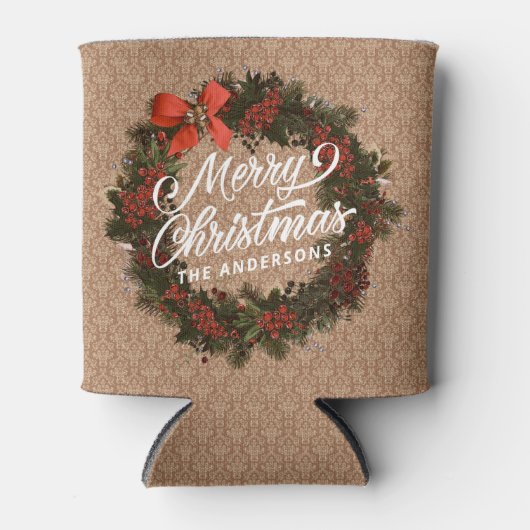 Elegant persoonlijk kerstgeschut | KOELBOX Blikjeskoeler (Voorkant)