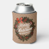 Elegant persoonlijk kerstgeschut | KOELBOX Blikjeskoeler (Blikje Achterkant)