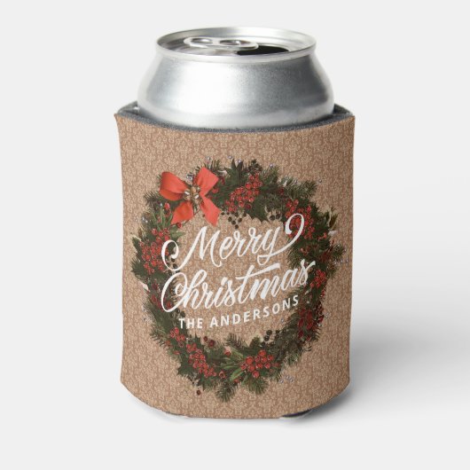 Elegant persoonlijk kerstgeschut | KOELBOX Blikjeskoeler (Blikje Achterkant)