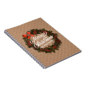 Elegant persoonlijk kerstgeschut | NOTITIEBOEK (Rechterzijde)