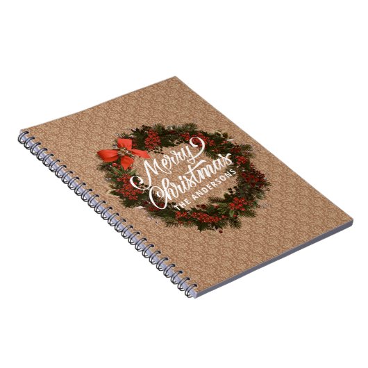 Elegant persoonlijk kerstgeschut | NOTITIEBOEK (Rechterzijde)