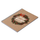 Elegant persoonlijk kerstgeschut | NOTITIEBOEK (Linkerzijde)