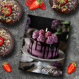 Elegant persoonlijk Notitieboek voor ontvangst