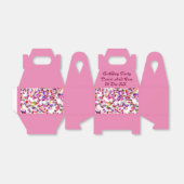 Elegant Persoonlijk Roze Yin Yang Birthday Party Bedankdoosjes (Uitgevouwen)