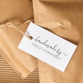 Elegant persoonlijk verwerkt door rubberstempel