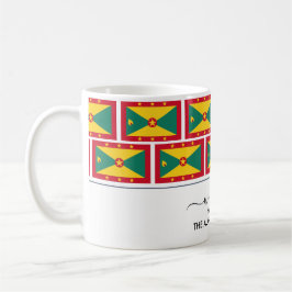Elegant Persoonlijk welkom GRENADA FLAG Koffiemok