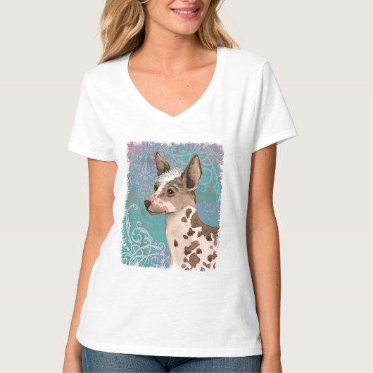 Elegant Peruvian Inca Orchid T-shirt (Voorkant)