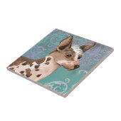 Elegant Peruvian Inca Orchid Tegeltje (Zijkant)