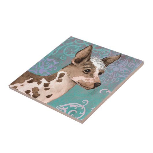 Elegant Peruvian Inca Orchid Tegeltje (Zijkant)