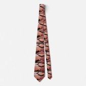 Elegant perzik Stropdas (Voorkant)