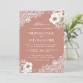 Elegant Perzische Perzische Perzikzijde Islamitisc Kaart (Staand voorkant)