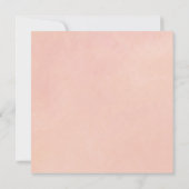 Elegant Perzische Waterverf sparen de Datum Save The Date (Achterkant)