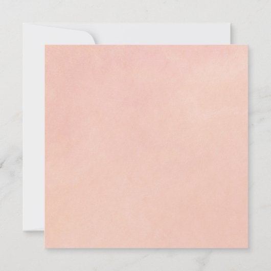 Elegant Perzische Waterverf sparen de Datum Save The Date (Achterkant)