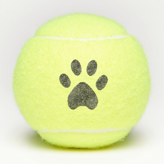 Elegant Pet Paw Tennisballen (Voorkant)