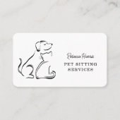 Elegant Pet Sitting Services Visitekaartje (Voorkant)