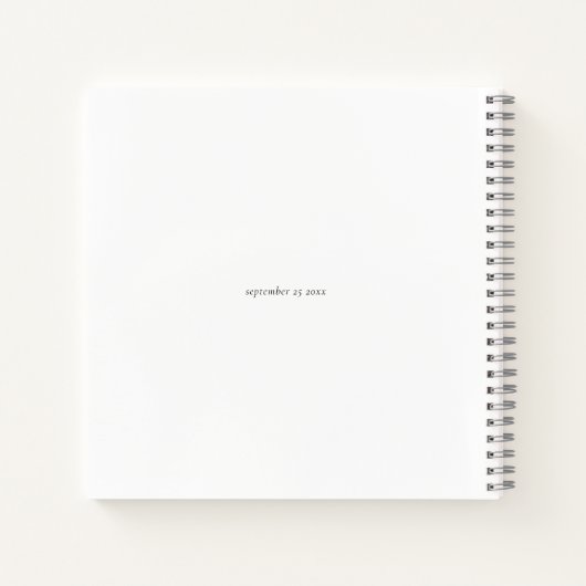 Elegant Petals Prosecco Vrijgezellenfeest Gastenbo Notitieboek (Achterkant)