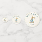Elegant  Peter De Konijnenjongen Baby shower Confetti (Voorkanten)