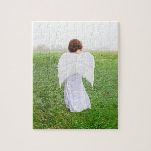 Elegant Photo Art Angel Legpuzzel