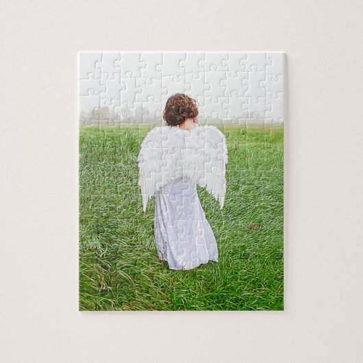 Elegant Photo Art Angel Legpuzzel (Verticaal)