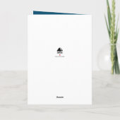 Elegant Photo Collage Happy Vaderdag Kaart (Achterkant)