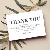 Elegant Photo Collage Wedding Hartelijk dank Bedankkaart