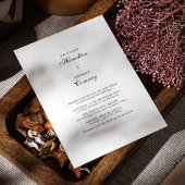 Elegant Photo Frame Wedding Invitation Card Kaart