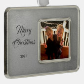 Elegant Photo Framed Ornament (Rechts)