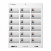 Elegant Photo Girl Gold Cross First Heilige Commun Etiket (Full Sheet)