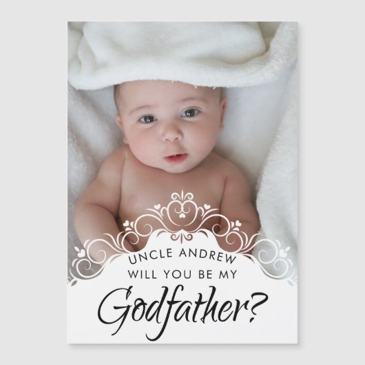 Elegant Photo Godfather-voorstel (Voorkant)
