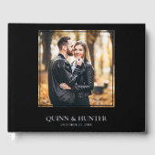 Elegant Photo Wedding Gastenboek (Voorkant)