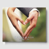Elegant Photo Wedding Gastenboek (Voorkant)
