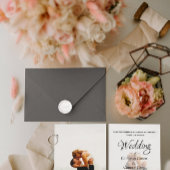 Elegant Photo Wedding Kaart