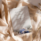 Elegant Photo Wedding Kaart