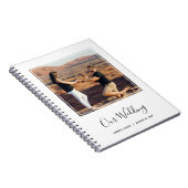 Elegant Photo Wedding Notitieboek (Rechterzijde)