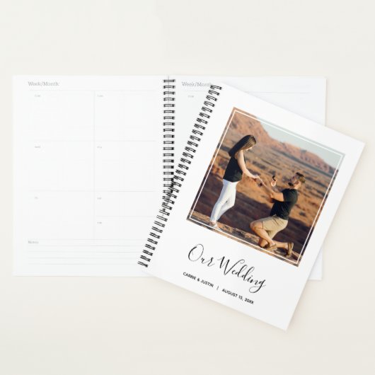 Elegant Photo Wedding Planner (Display)