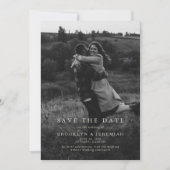 Elegant Photo Wedding Save the Date (Voorkant)