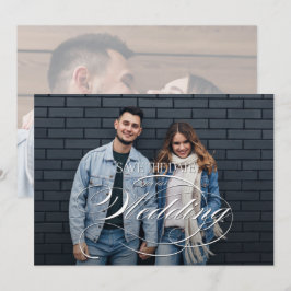 Elegant Photo Wedding Save The Date