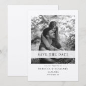 Elegant Photo Wedding Save the Date (Voorkant / Achterkant)