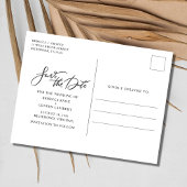 Elegant Photo Wedding Save the Date Aankondigingskaart