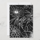 Elegant Photo Wedding Save the Date Kaart (Achterkant)