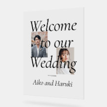 Elegant Photo Wedding Welcome