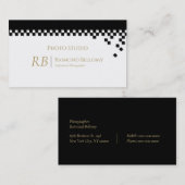 Elegant Photographer Visitekaartje (Voorkant / Achterkant)