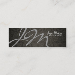 Elegant Photography Damask Visitekaartje