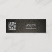 Elegant Photography Damask Visitekaartje (Achterkant)