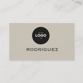 Elegant Photography Workshop Brown Business Card Visitekaartje